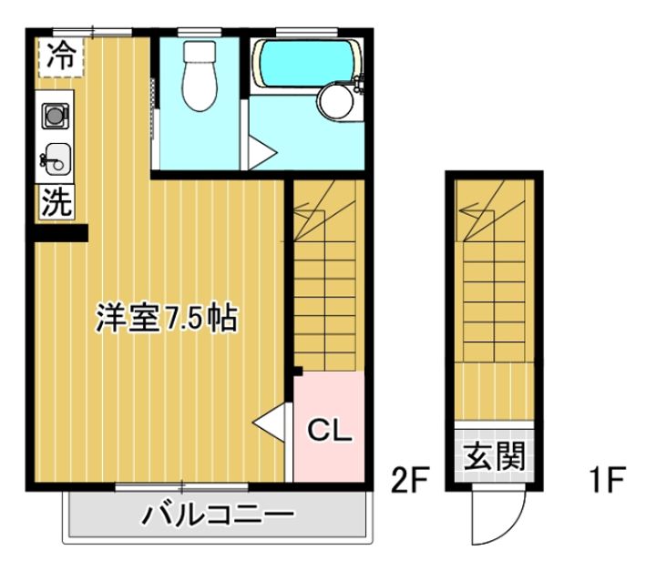 コンフォートひばりヶ丘の間取り