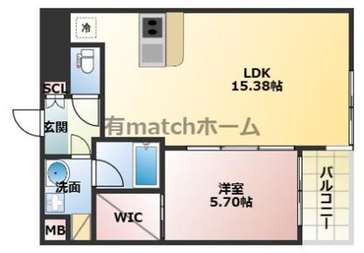 プレジオ長田の内装