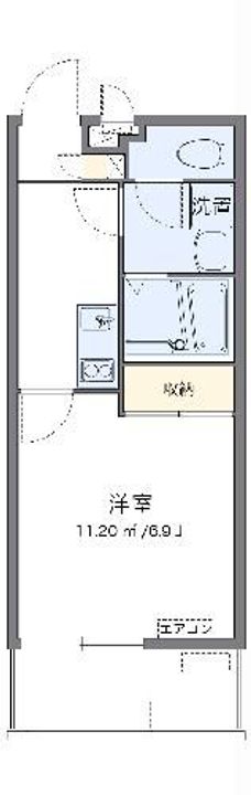 クレイノ南十字星の間取り