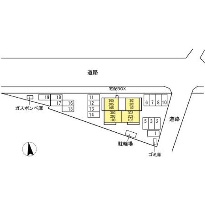 徳島県徳島市南庄町4(アパート)の賃貸物件のその他画像