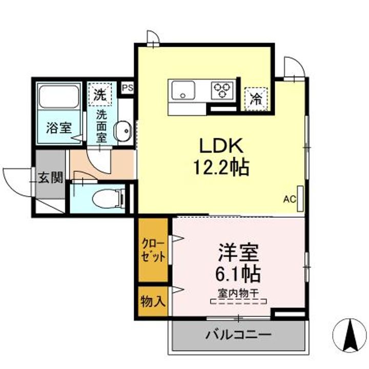 Prendre(プランドール)の間取り