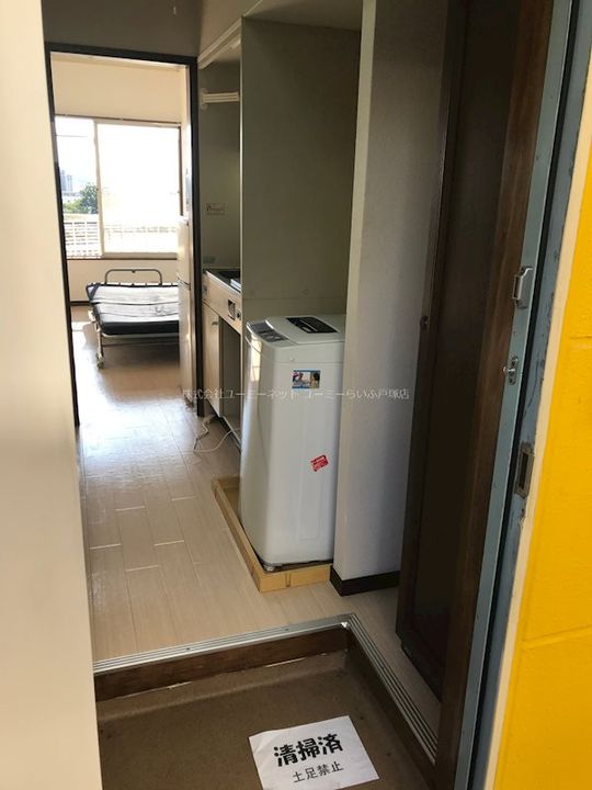 神奈川県横浜市戸塚区下倉田町(アパート)の賃貸物件の玄関