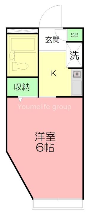 神奈川県横浜市戸塚区下倉田町(アパート)の賃貸物件の間取り