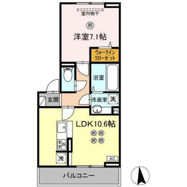 モン・サン・ブルーの間取り