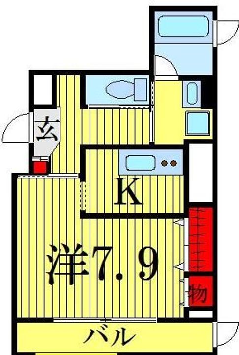 ダイナ大島の間取り