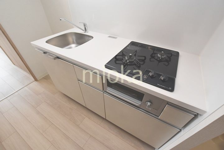 プレサンス天王寺デルニエのキッチン