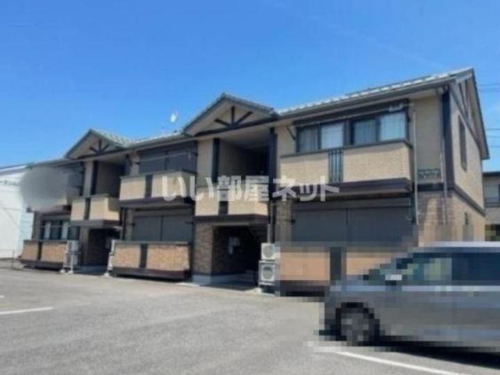 栃木県小山市花垣町1(アパート)の賃貸物件の外観