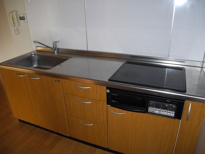 長崎県西彼杵郡長与町斉藤郷(マンション)の賃貸物件のキッチン