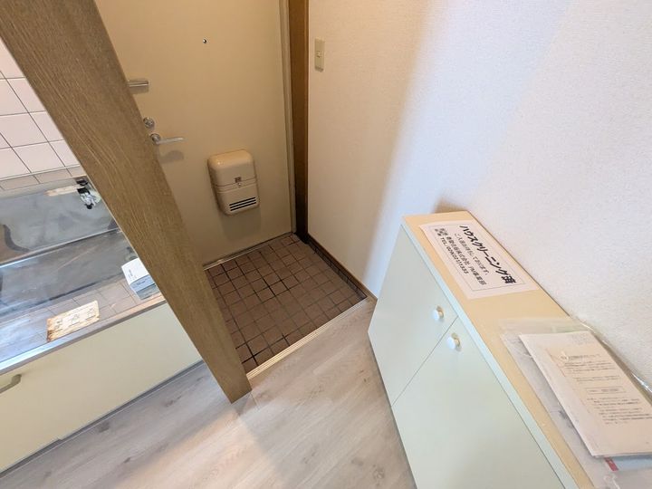 グランクレール 2番館の玄関