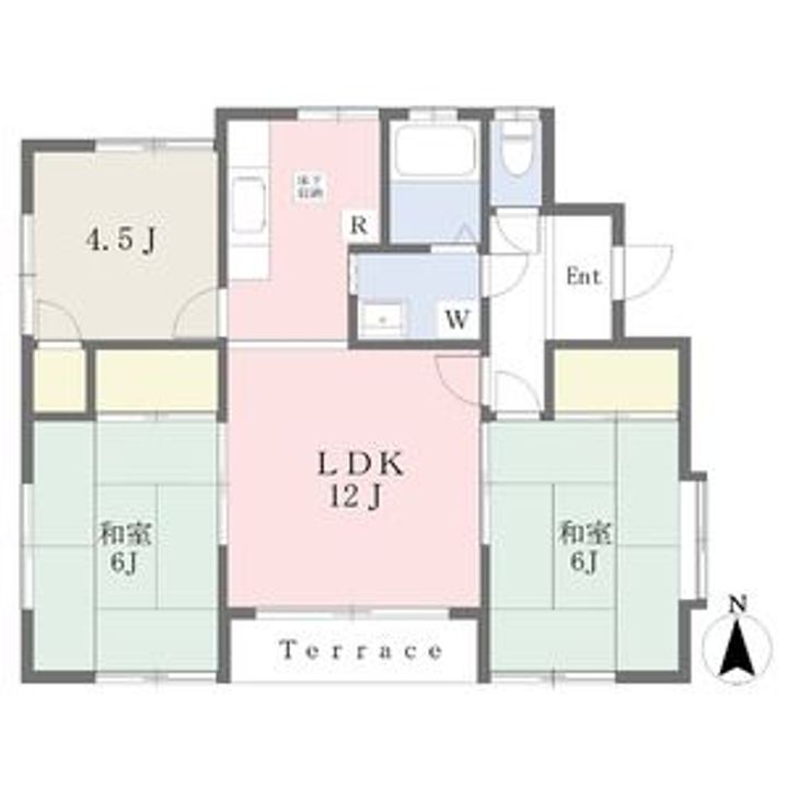 福島県郡山市久留米5(一戸建)の賃貸物件の間取り