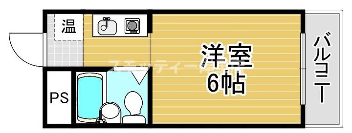 ロイヤルクレイン玉出の間取り