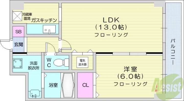 FITビルの間取り