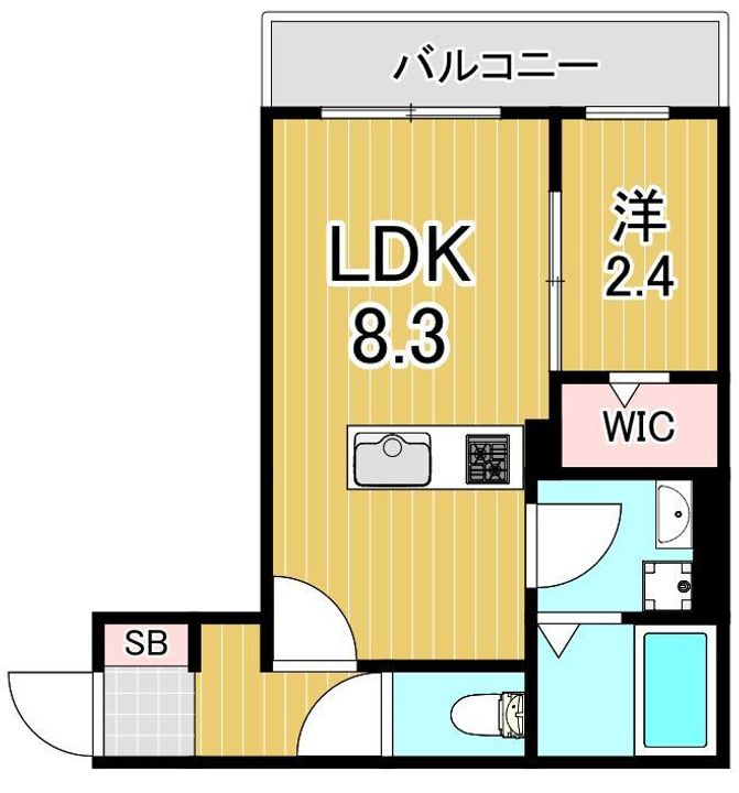 KEIAI RESIDENCE 青井の間取り