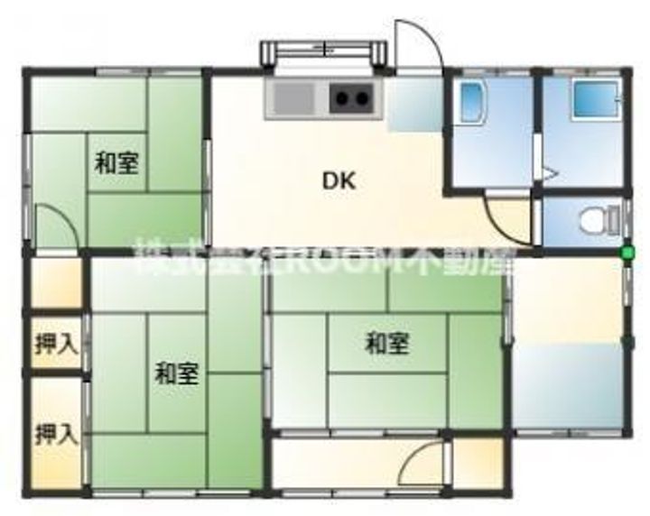 宮崎県北諸県郡三股町大字蓼池(一戸建)の賃貸物件の間取り