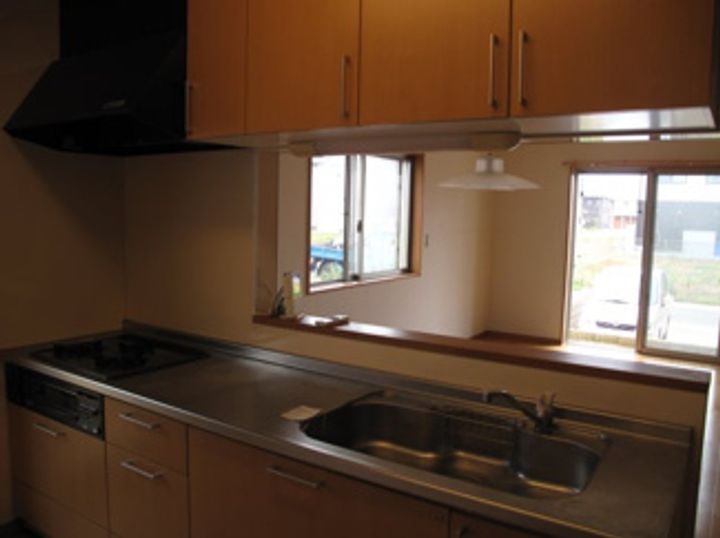 茨城県つくばみらい市紫峰ヶ丘3(一戸建)の賃貸物件のキッチン