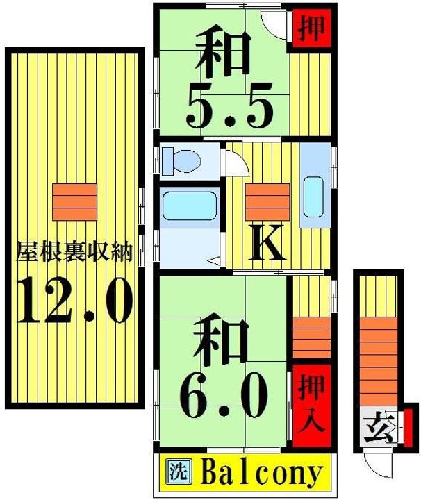 正和ハイツの間取り