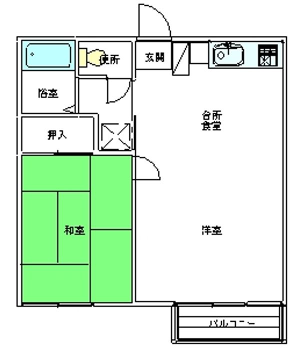 メゾンストークIIの間取り