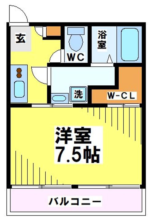東京都調布市小島町3(マンション)の賃貸物件の間取り