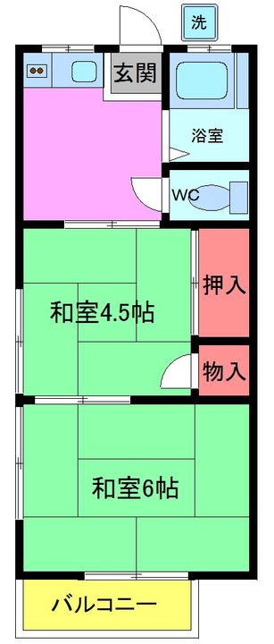 第3佐々木ハイツの間取り