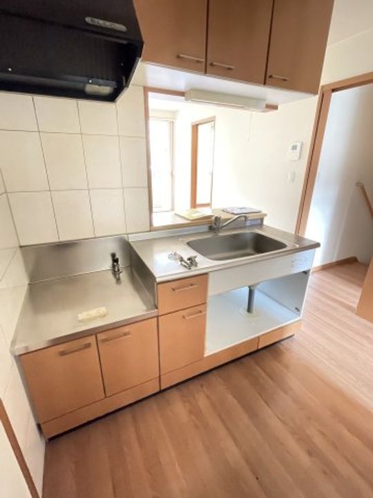福島県二本松市郭内3(アパート)の賃貸物件のキッチン