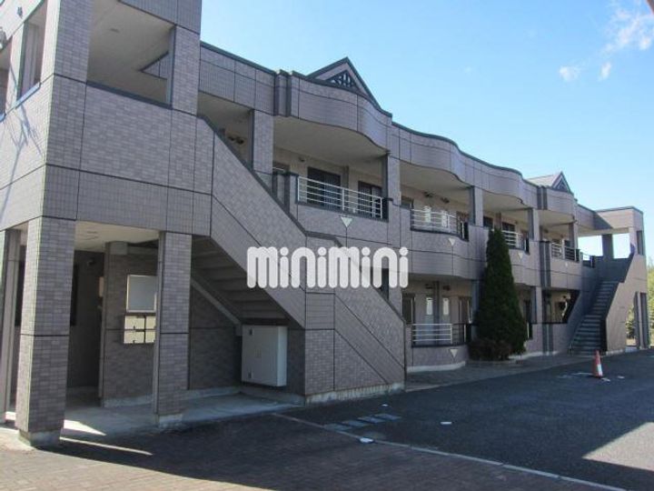 ヴァンパインコートA棟の外観