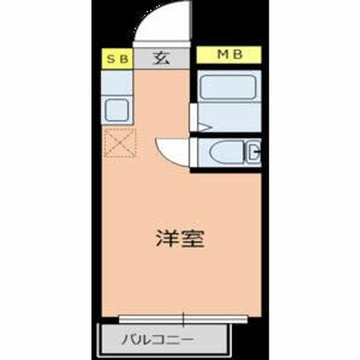 東京都狛江市西野川4(アパート)の賃貸物件の間取り