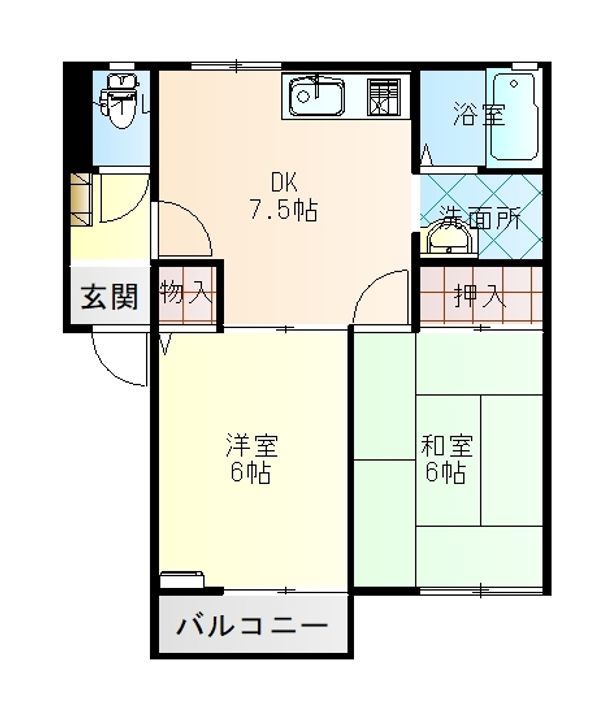 フローラの間取り