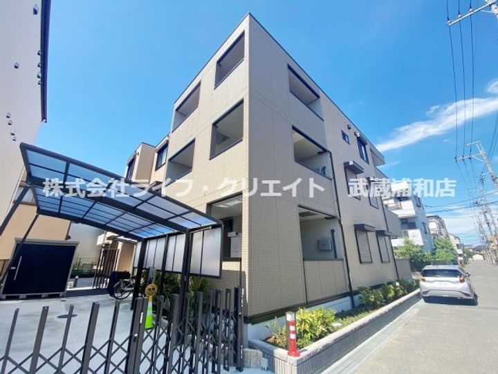 埼玉県蕨市錦町6(アパート)の賃貸物件の外観