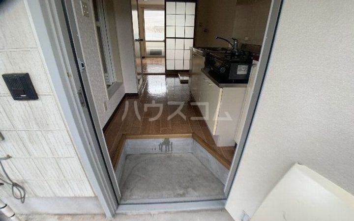 永和ハイムの玄関