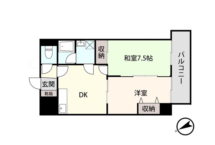 アシストマンションIIの間取り