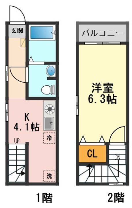 comodo東小岩の間取り