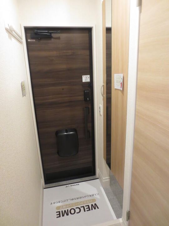 茨城県ひたちなか市大字田彦(アパート)の賃貸物件の玄関