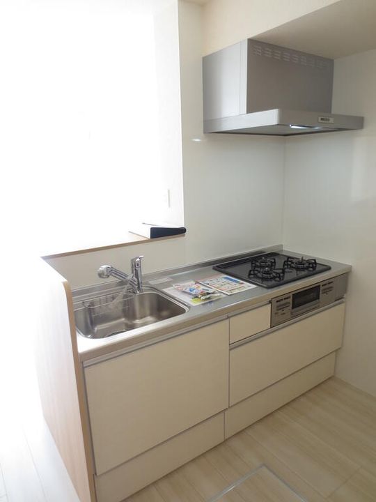 茨城県ひたちなか市大字田彦(アパート)の賃貸物件のキッチン