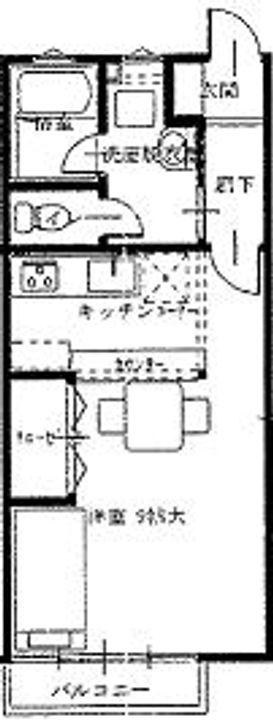 サンリットハウスDXの間取り