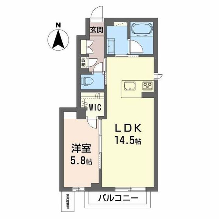 シティプラザ本町 Cの間取り