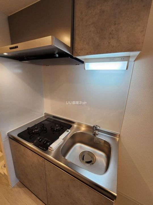 大阪府堺市堺区陵西通(マンション)の賃貸物件のキッチン
