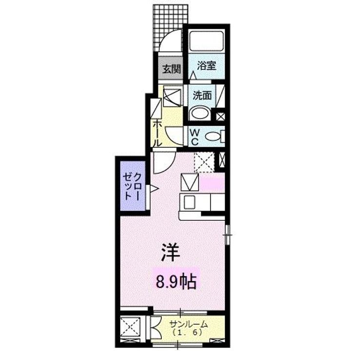 ルタン・ラシック suwaの間取り