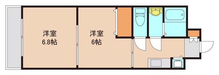カサルチェーロの間取り