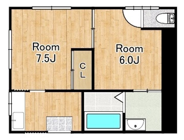 寄川ビルの間取り