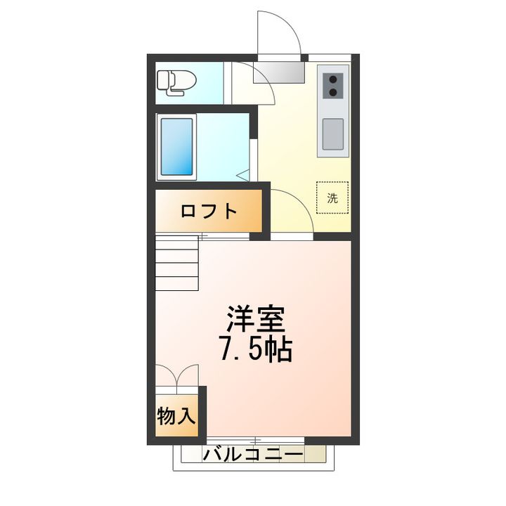 Angelic Bの間取り