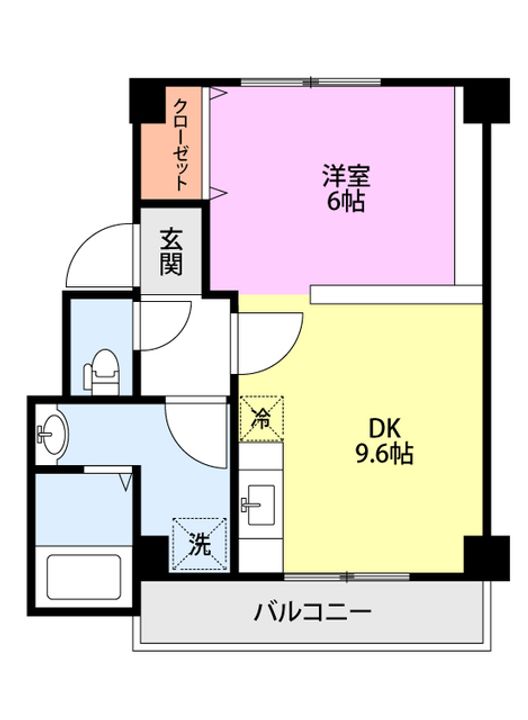 天野レジデンスの間取り