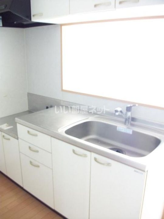 群馬県みどり市笠懸町鹿(アパート)の賃貸物件のキッチン