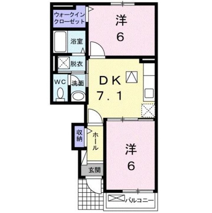 casa pratoの間取り