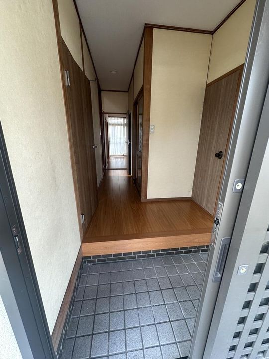 岡山県倉敷市大島(一戸建)の賃貸物件の玄関
