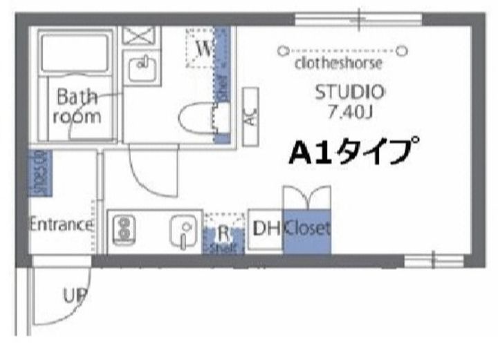 アヴァンタージュ恵比寿の間取り