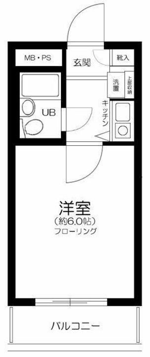 アサカシオン大岡山の間取り