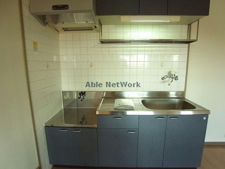 岐阜県岐阜市北一色9(マンション)の賃貸物件のキッチン