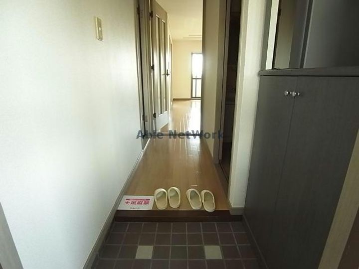 岐阜県岐阜市北一色9(マンション)の賃貸物件の玄関