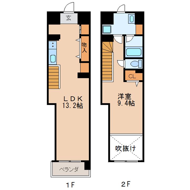 カスタリア伏見の間取り