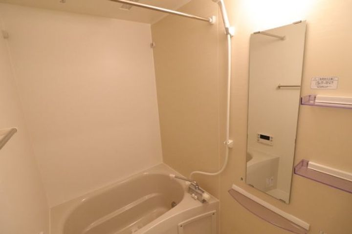 福島県福島市渡利字八幡町(アパート)の賃貸物件の風呂